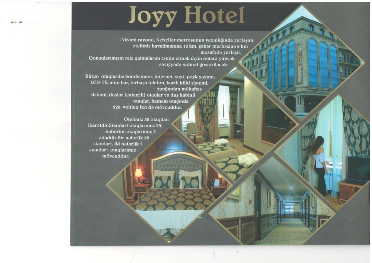 Joyy Hotel & Spa Баку Екстериор снимка